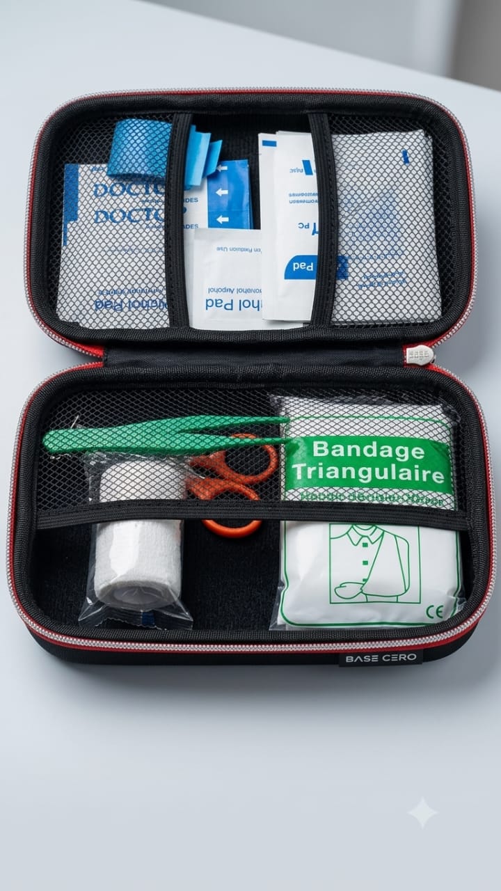 Kit de primeros auxilios Base Cero - Compacto y Escencial